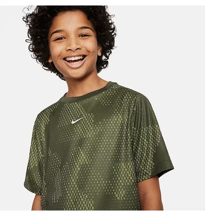 Футболка дитяча Nike Multi Dri-Fit Short-Sleeve Top Camo/Olive FN8694-325