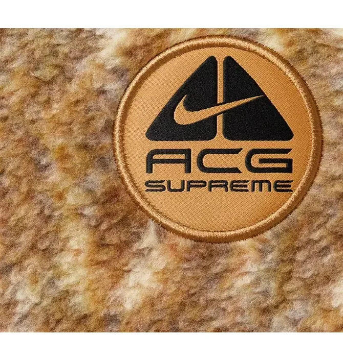 ᐉ Толстовка чоловіча Nike Acg X Supreme Sherpa Ninja Fleece Brown