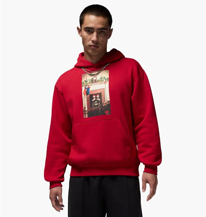 Худи мужское Air Jordan Jm Chimney Flc Po Red HQ5654-687