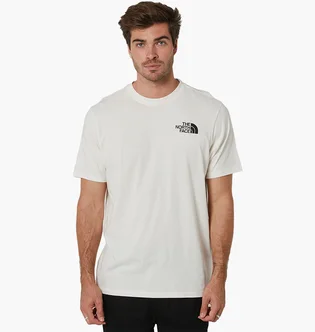 Футболка чоловіча The North Face Short-Sleeve Box Beige NF0A812HOFM