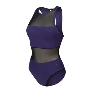 Купальник женский Arena Mesh Panels Swimsuit Vent Back Blue 006658-900