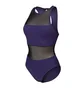 Купальник женский Arena Mesh Panels Swimsuit Vent Back Blue 006658-900