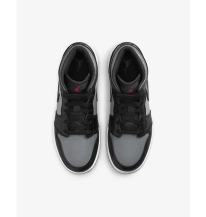 Кроссовки детские Nike 1 Mid Shadow Red Gs Grey 554725-096