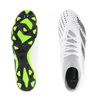 Бутсы унисекс Adidas Predator Accuracy .4 S Fg White GZ0016