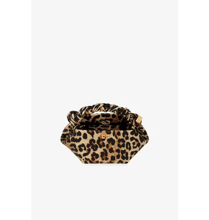 Сумка жіноча GANNI Leopard Mini Bou Bag Multi A694894300