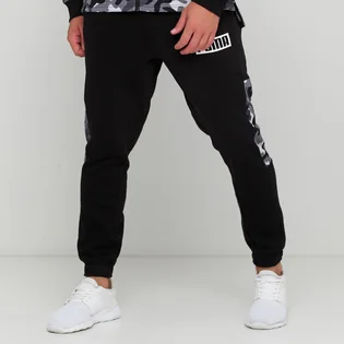 Штани чоловічі Puma Rebel Camo Pants Cl Fleece Black 580559-01