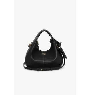 Сумка жіноча GANNI Mini Hobo Bag Black A6976