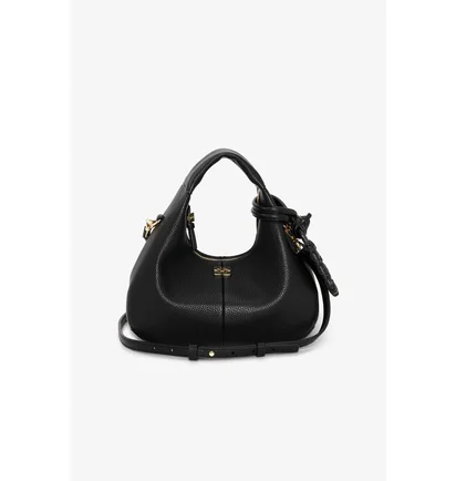 Сумка жіноча GANNI Mini Hobo Bag Black A6976