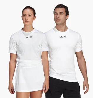 Футболка унісекс Adidas Tennis New York Graphic Tee White Hi5408