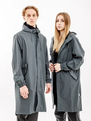 Пальто унісекс Rains Jackets Grey 1814-SLATE