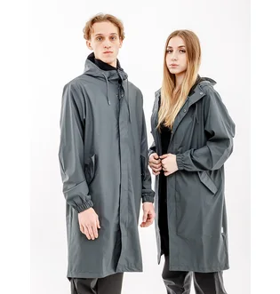 Пальто унисекс Rains Jackets Grey 1814-SLATE
