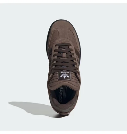 Кроссовки унисекс Adidas Samba Xlg Brown JR0929