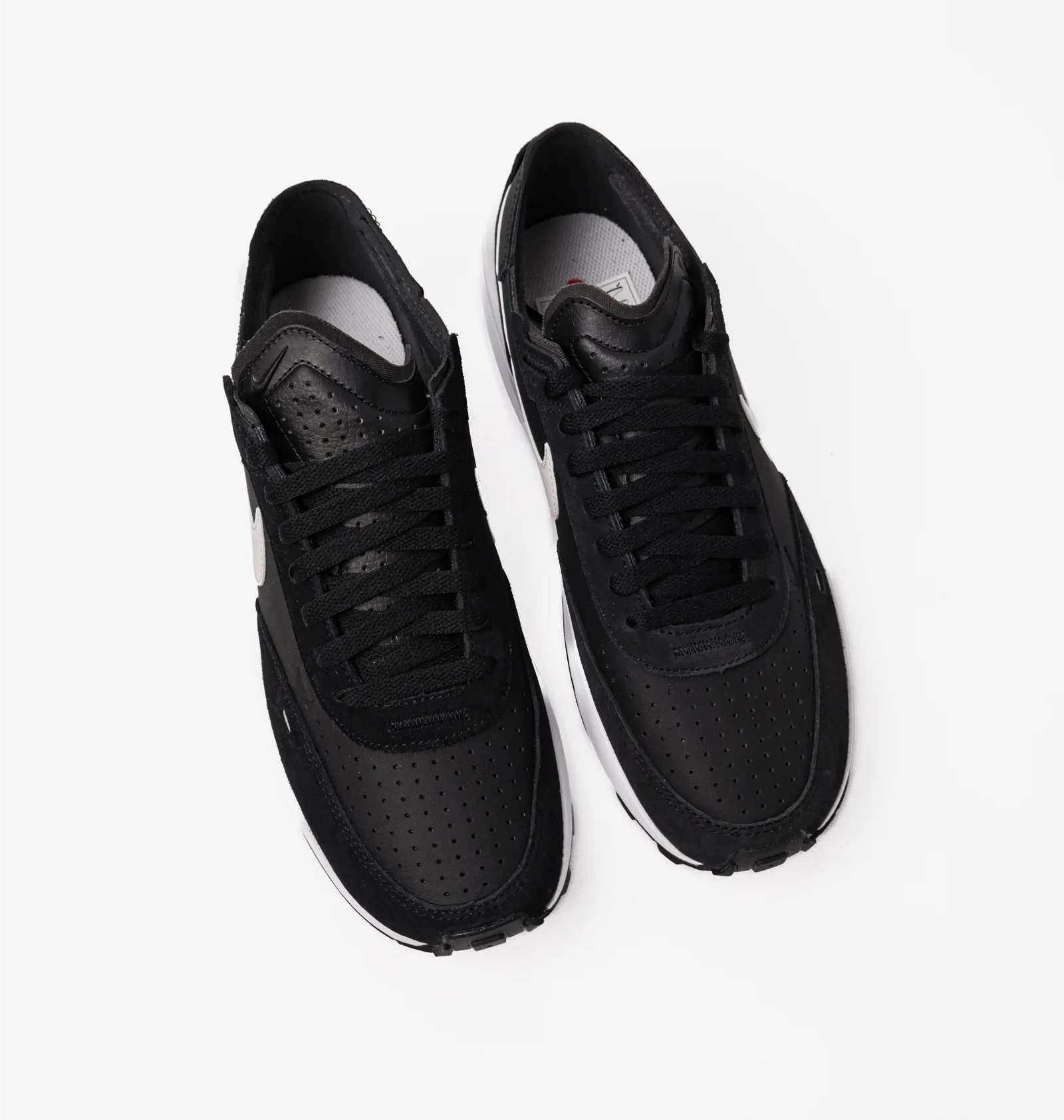 ᐉ Кроссовки мужские Nike Waffle One Leather Black Dx9428-001