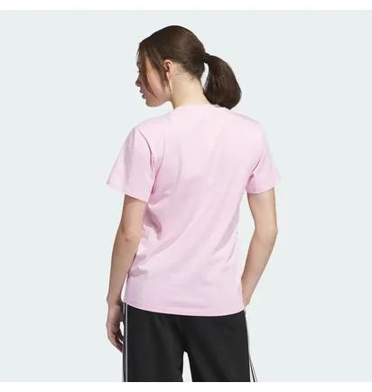 Футболка женская Adidas Floral Badge Of Sport Graphic Pink IZ4224