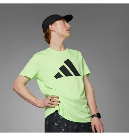 Футболка мужская Adidas Run It Green IN0078