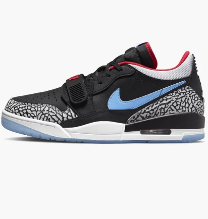 Кроссовки мужские Air Jordan Legacy 312 Low “Chicago Flag” Shoes Black/White Cd7069-004