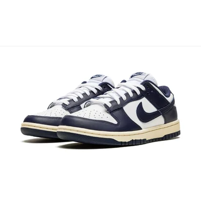 Кросівки жіночі Nike Dunk Low White/Blue DD1503-115