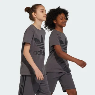 Футболка детская Adidas Trefoil Originals Grey IJ7178