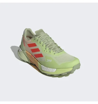 Кроссовки мужские Adidas Terrex Agravic Ultra Trail Running Shoes Green H03180