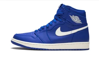 Кроссовки мужские Air Jordan 1 Retro High Og Blue 555088-401