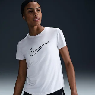 Футболка жіноча Nike One Swoosh Dri-Fit Short-Sleeve Running Top White HJ2204-100