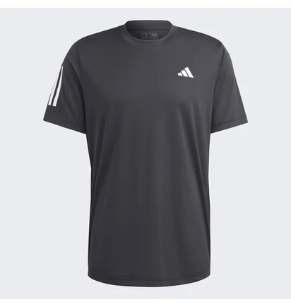 Футболка мужская Adidas Club 3-Stripes Tennis Tee Black HS3262