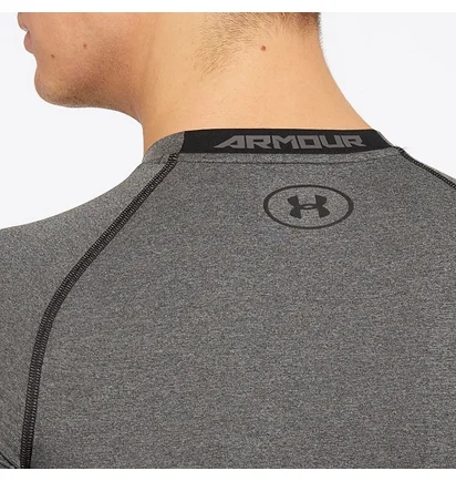 Футболка чоловіча Under Armour Heat Gear Ss Compression Top Grey 1257468-090