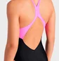 Купальник женский Arena Openings Swimsuit V Back Lb 44 Black/Green 008063-590