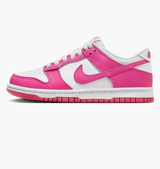 Кроссовки детские Nike Dunk Low Gs Pink/White FB9109-102