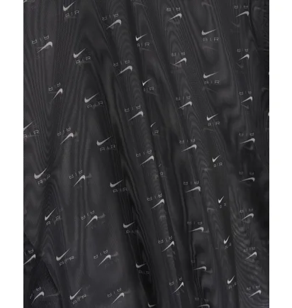 Футболка жіноча Nike Air Printed Mesh Short Sleeve Crop Top Black DV8245-010