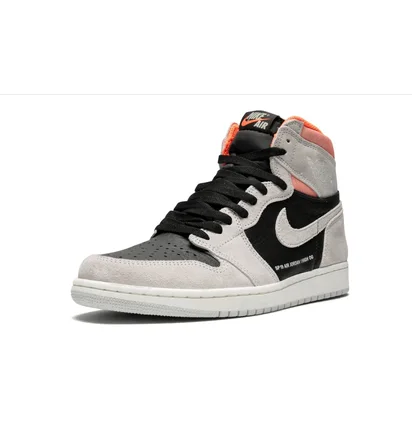 Кроссовки мужские Air Jordan 1 Retro High Og Grey/Black 555088-018