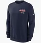 Свитшот мужской Nike New England Patriots Blue NKPV41S8K-KU0