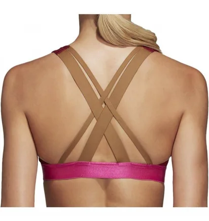 Топ женский Adidas DonT Rest Iteration Sports Bra Bordo DH7095