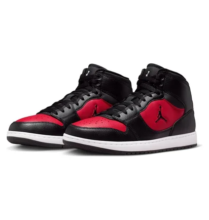 Кросівки чоловічі Air Jordan Court Connect Mid MenS Shoes Black/Red IQ5685-006