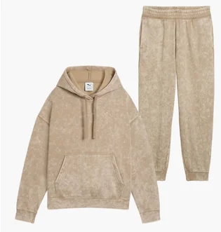 Спортивный костюм женский Puma Elevated Essentials Beige 688104-55__688103-55