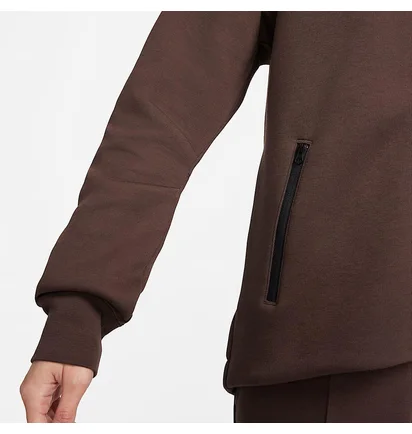 Толстовка женская Nike Sportswear Tech Fleece Brown FB8338-237