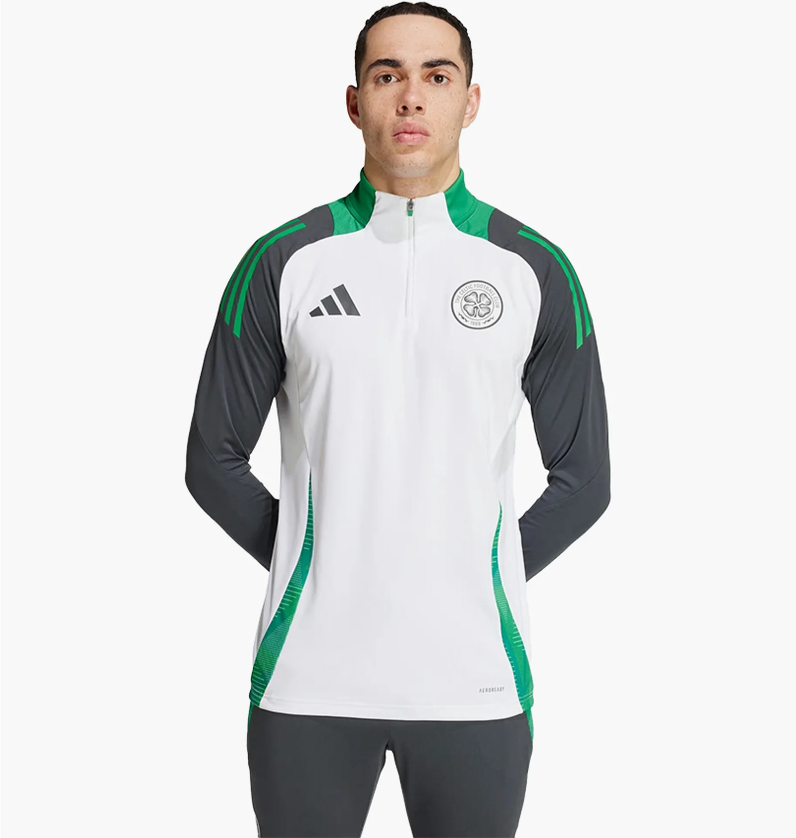 ᐉ Лонгслив мужской Adidas Celtic Fc Tiro 24 Training White/Black