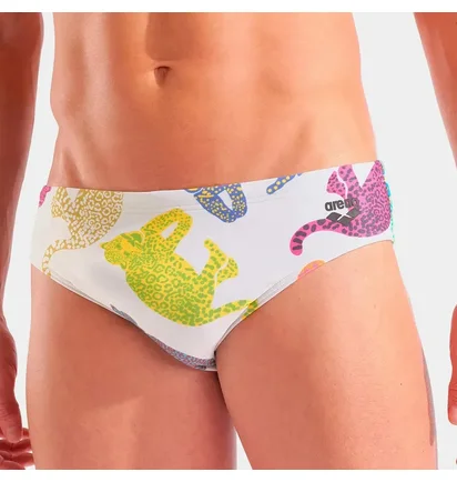 Плавки мужские Arena In The Wild Swim Briefs White 010203-150