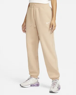 Штани жіночі Nike Sportswear Phoenix Fleece Beige Dq5887-200