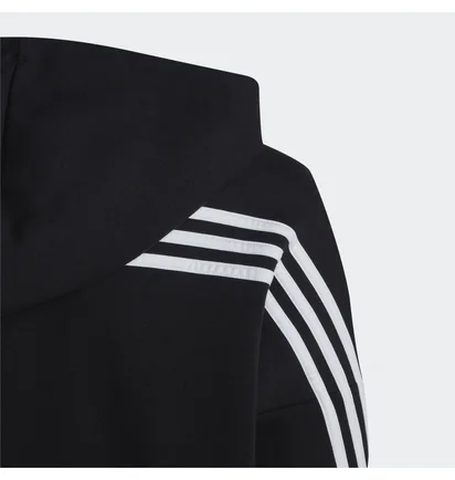 Толстовка детская Adidas Future Icons 3-Stripes Full-Zip Sportswear Black HR6317