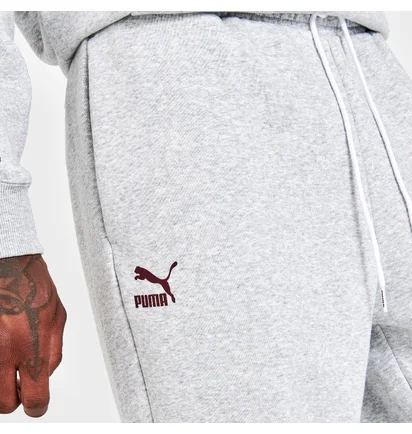 Штаны мужские Puma Team Official Emblem Graphic Sweatpants White 538901-04