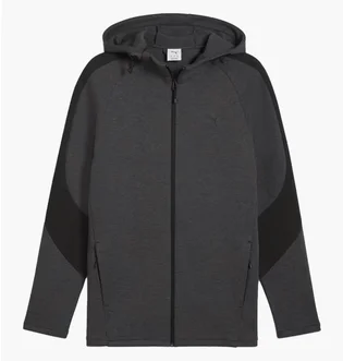 Толстовка мужская Puma Evostripe Core Fz Hoodie Black 631529-07