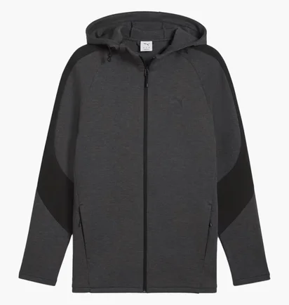 Толстовка мужская Puma Evostripe Core Fz Hoodie Black 631529-07