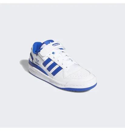 Кроссовки детские Adidas Forum Low J White/Blue FY7974