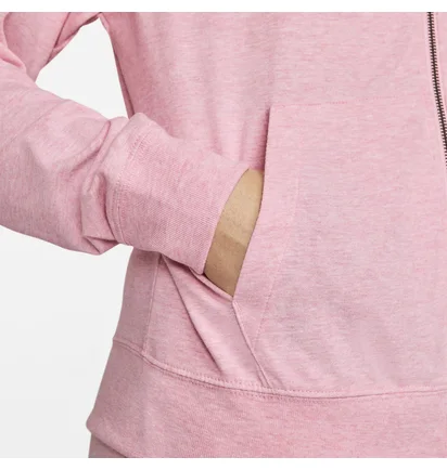 Толстовка жіноча Nike Nsw Gym Vntg Easy Fz Hoodie Pink DM6386-690