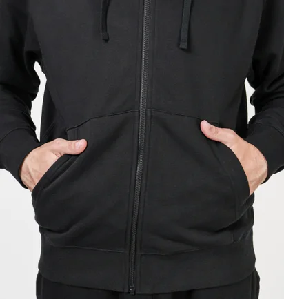 Толстовка чоловіча Nike M NSW CLUB HOODIE FZ BB Black BV2645-010