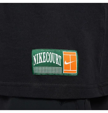 Футболка мужская Nike Court M90 Tennis Black HJ3468-010