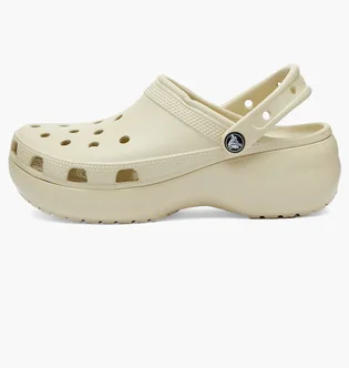 Сандали женские CROCS Classic Platform Clog Beige 206750-2Y2
