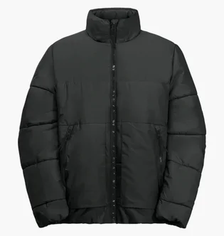 Куртка дитяча Jack Wolfskin Teen Insulated Black 1610191-6502