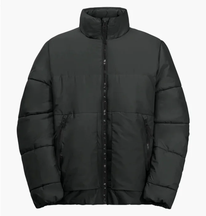 Куртка дитяча Jack Wolfskin Teen Insulated Black 1610191-6502